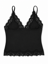 Elley Lace Top Black