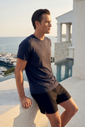 Samy Soft Regular Tee Navy Blue