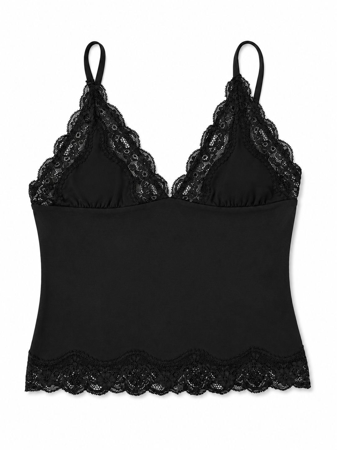 Elley Lace Top Black