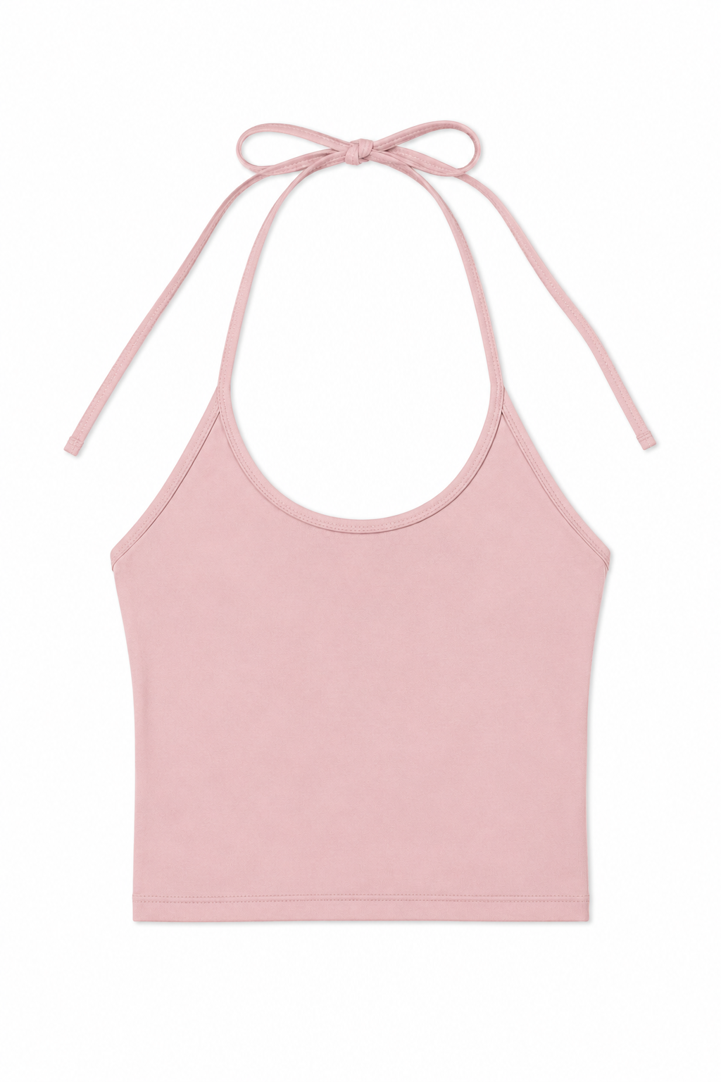 Perfect Halter Neck Top Light Pink