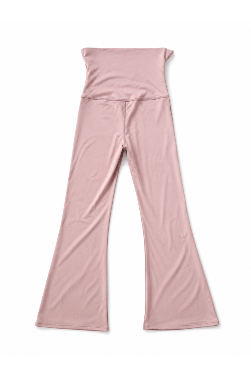 Fold-Over HW Pant Light Pink
