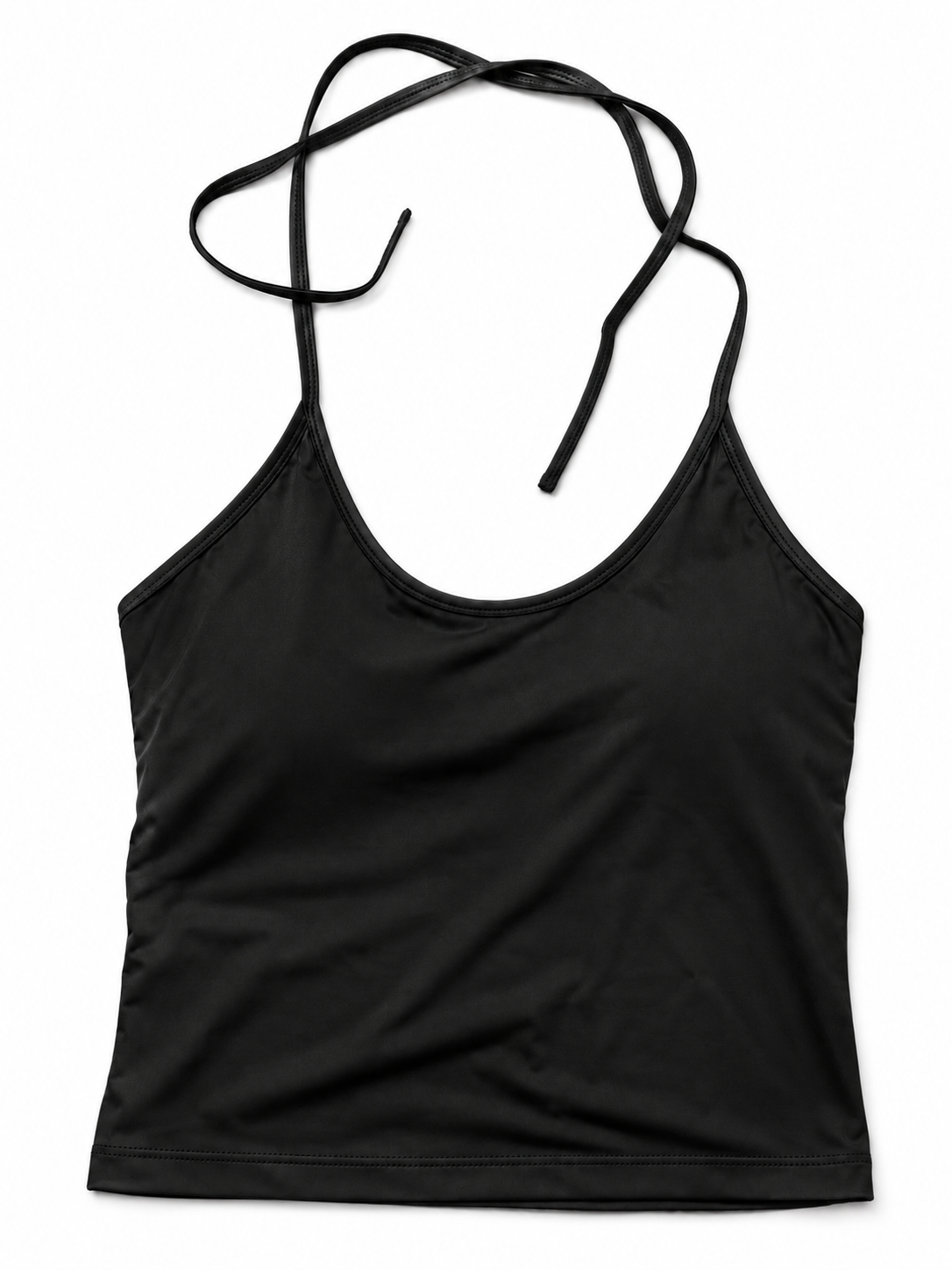 Perfect Halter Neck Top Black