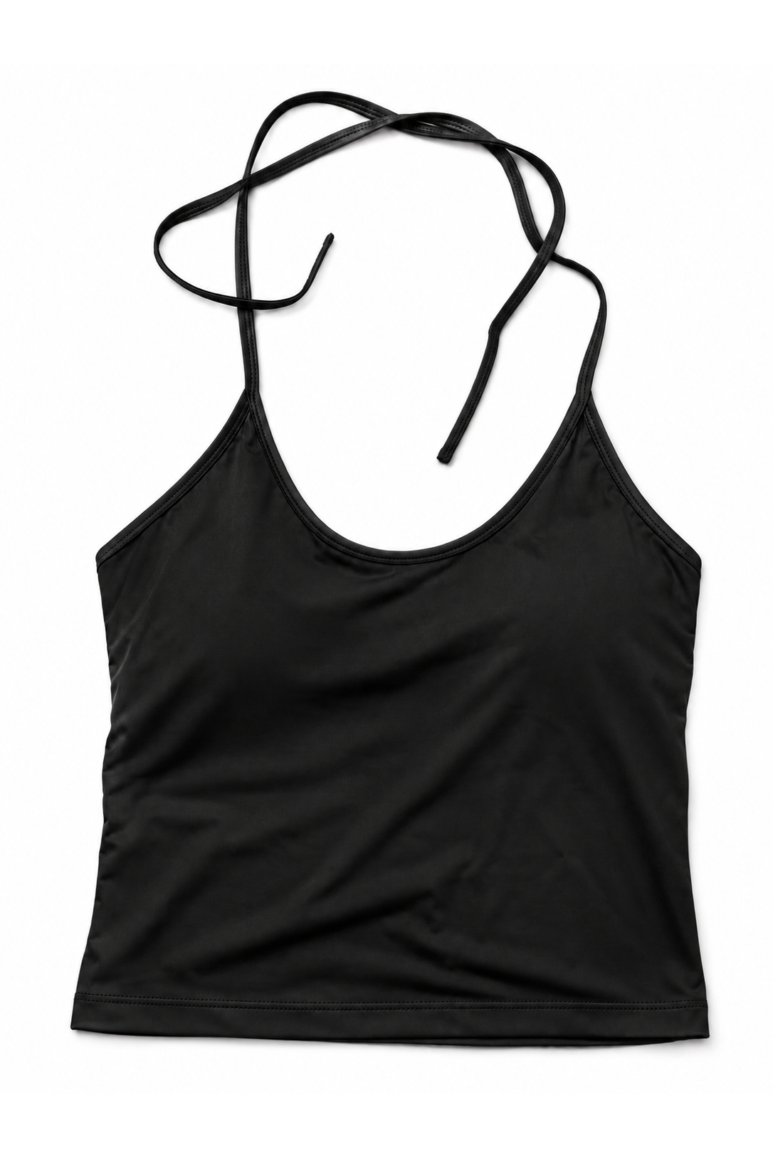 Perfect Halter Neck Top Black
