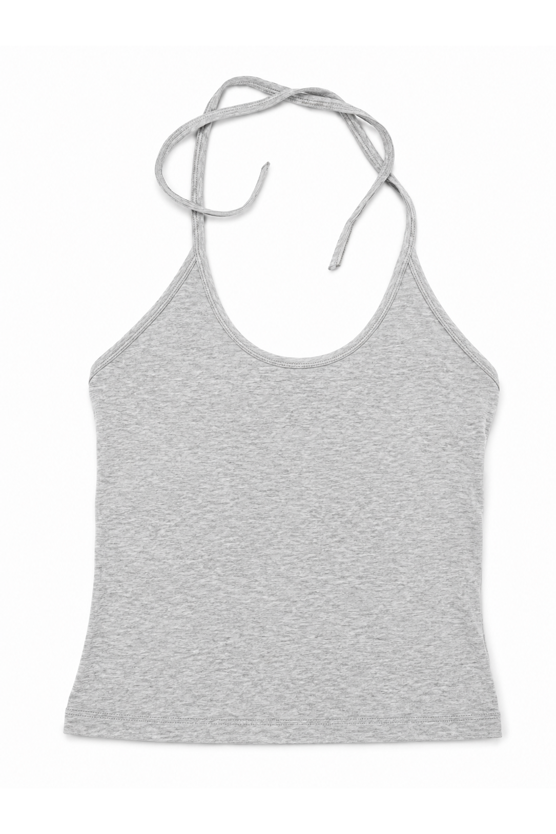 Perfect Halter Neck Top Grey