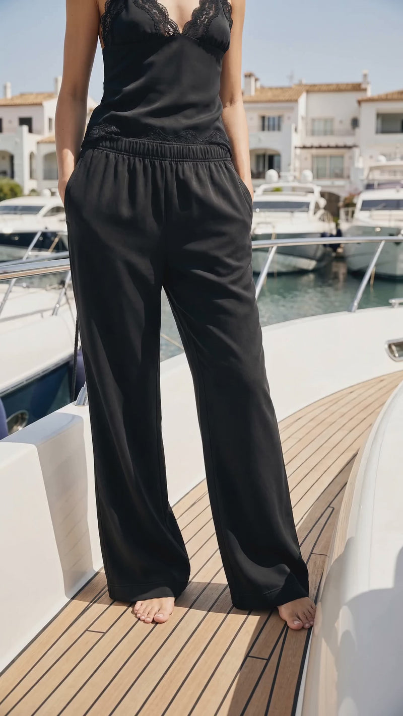 Relaxed Fit Pant Black